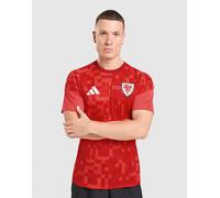 Mens adidas Maglia Riscaldamento Prima Divisa Galles 2026 - Rosso, rosso S