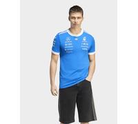 Mens adidas Mercedes - Amg Petronas Formula 1 Team Blue Wonder Driver Jersey, blu S