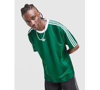 Mens adidas Originals Adicolor Jacquard Poly T-Shirt - Verde, verde M