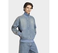 Mens adidas Originals Giacca della Tuta Firebird Denim - Blu, blu L