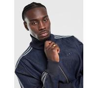 Mens adidas Originals Giacca della Tuta Firebird Denim - Blu, blu S