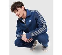 Adidas Originals Adicolor Denim Firebird Full Zip Sweatshirt Blu S Uomo