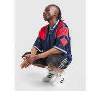 Mens adidas Originals Maglia Jersey Mesh 3 Stripes - Blu, blu S