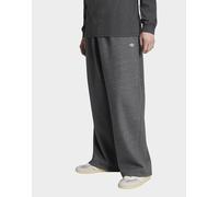 Mens adidas Pantaloni Del Trifoglio Essentials Melange Oversize Con Orlo Aperto - Grigio, grigio M
