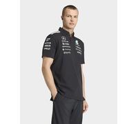 Mens adidas Polo Mercedes-amg Petronas Formula 1 Team Engineers - Nero, nero XL