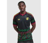 Mens adidas Seconda Maglia Jamaica 26 x Bob Marley - Nero, nero M