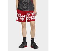 Mens adidas SHORT DA ALLENAMENTO X COCA-COLA - Rosso, rosso 2XL
