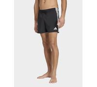 Mens adidas Short Da Nuoto 3 Strisce - Nero, nero S