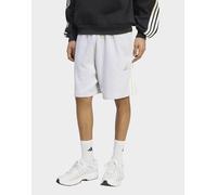 Mens adidas SHORT KIT 3-STRIPES - Grigio, grigio M 18 CM