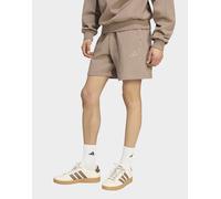 Mens adidas Short Kit Small Logo - Beige, beige L 23 CM