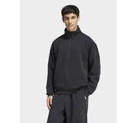 Mens adidas Soft Lux Track Top - Nero, nero L