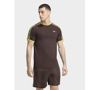 Mens adidas T-shirt 3-stripes - Marrone, marrone 2XL