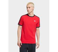 Mens adidas T-shirt 3-stripes - Rosso, rosso 2XL