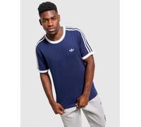 ADIDAS ORIGINALS Maglietta 'DROP NEEDLE 3-STRIPES' blu scuro / bianco Uomo - Streetwear - Maglie e T-shirt - T-shirt ADIDAS ORIGINALS XXL