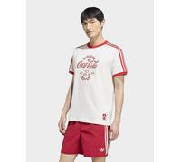 Mens adidas T-SHIRT ICONICA X COCA-COLA CALI - Bianco, bianco L