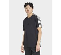 Mens adidas T-shirt Kit 3-stripes Regular - Nero, nero M