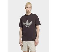 Mens adidas T-shirt Monogram - Marrone, marrone 2XL
