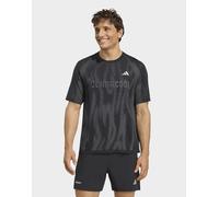 Mens adidas T-shirt Tech Apparel Seamless - Nero, nero L