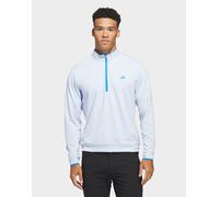 Mens adidas Top Leggero Con Mezza Zip - Blu, blu 3XL