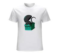 Men's Adopt This Xenomorph Alien Cute Pet Funny Internecivraptus T-Shirts White 3XL