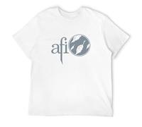 Men's AFI American Punk Rock Band Sing The Sorrow T-Shirts White M