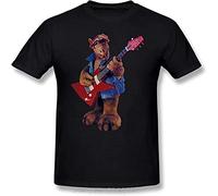 Men's Alf T Shirt Alf Yeah T-Shirt Graphic Tee Shirt Male Funny Short Sleeves Casual Cotton Tshirt Cool Streetwear L