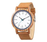 Men's and Women's Hand Watches Leather Strap Wooden Watches Party Couples Birthday Valentine's Day Holiday Gifts Gifts Ivory