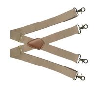 Mens Appenders for Jeans - Bretelle elastiche regolabili con clip in metallo resistente, stile classico Outfit Accessory | Comfortable Fashion Suspenders for Seniors Men Women Vintage Costume Atti