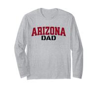 Men's Arizona Dad, Vintage Varsity Print Maglia a Manica