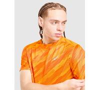 Mens ASICS Core All Over Print Maglia - Arancione, arancione XL
