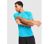 Mens ASICS Maglia Road - Blu, blu XL