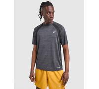 Mens ASICS Maglia Road - Nero, nero XL