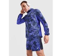 Mens ASICS Pantaloncino Fujitrail All Over Print - Blu, blu S