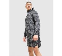 Mens ASICS Pantaloncino Fujitrail All Over Print - Nero, nero S