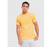 Mens ASICS Road Seamless Maglia - Arancione, arancione M