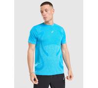 Mens ASICS Road Seamless Maglia - Blu, blu S