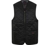Men's Barbour Gilet trapuntato, con cerniera nero 48