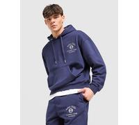 Mens Belier Felpa con Cappuccio Country Club - Blu, blu S