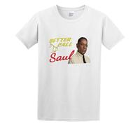 Men's Better Call Saul Gustavo 'Gus' Fring Cotton T Shirt White M