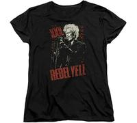 Men's Billy Idol Brick Wall Rebel Yell T Shirt Black L