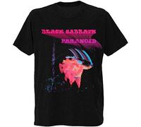 Men's Black Sabbath Paranoid Motion Trails - Maglietta, Nero, XXL