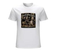 Men's Black Stone Cherry Folklore And Superstition Print Tees Short Sleeve O Neck T-Shirts White XXL