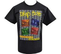 Mens Black T-Shirt Dead Boys UK Invasion Tour 1977 The Damned Punk Rock Unisex 100% Cotton Short-Sleeve T-Shirts Black XXXL