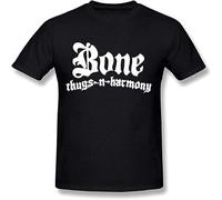 Men's Bone Thugs N Harmony Hip Hop T-Shirt DeepHeather Black L
