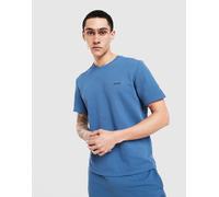 Mens BOSS Maglia Waffle - Blu, blu XXL