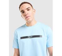 Mens BOSS Maglietta Chest Tape - Blu, blu XXL