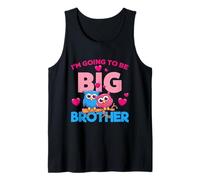 Men's Boys Kids I'm Going To Be A Big Brother Graphic Design Canotta