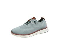 Men's Breeze Shoes, Lightweight Knit Casual Trainers for Business, Walking & Daily Wear (Light Green,44)