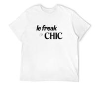 Men's Chic Le Freak T-Shirt - New York City Disco C'Est Nile Rodgers Bernard Edwards White 3XL