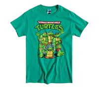 Mens Classic Teenage Mutant Ninja Turtles Green T Shirt
